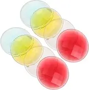 BRIGHTFUFU DIY Kaleidoscope Repair Making Kit 8pcs Prism Lens Set Kaleidoscope Parts for