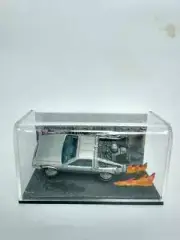 Diorama Back to the future DMC Delorean miniature diecast scale 1:64 Mc Fly