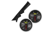 SAAS Dual Pillar Pod w/ Oil Pres & Volts SRD Gauges for VT VX VY VZ Commodore all mods 1997-2006