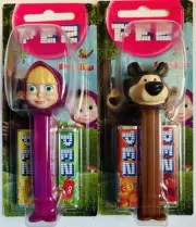 MASHA AND THE BEAR - PEZ Dispensers (Euro) - NOC