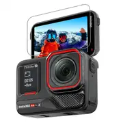 TELESIN Lens and Screen Protectors for Insta360 ACE Pro2 - Tempered Glass Set