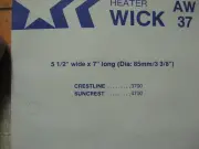 American Wick Kerosene Heater Wick AW-37 AW37