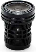 CCTV Lens 3.6mm 2 Megapixels M12 Interface 1/3 Inch F2.0 Aperture 90 Degree Suitable for Surveillance Security Cameras
