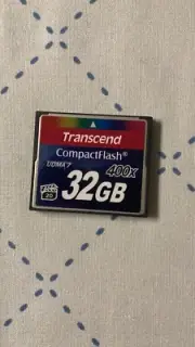 Transcend 32GB 400x - CompactFlash I Card - TS32GCF400