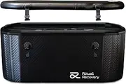 The Ritual Recovery Stoic™ Portable Ice Bath Tub – Military-Grade Drop-Stitch Vinyl | Inflatable Cold Plunge Tub for Home, Sports Teams | 10-Min Setup | 370L Capacity | Chiller Sold Separately