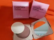 X2---Revlon Powdercreme Makeup Blushing Beige NIB Powder Creme
