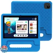 GUJJEEX 10.1" Kids Tablet with Android 13, 1280x800 IPS HD Display, 32GB Stor