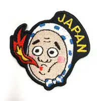 在飛比找有閑購物優惠-日本Q版 火男面具 地標熨燙刺繡布章 貼布 布標 燙貼 徽章
