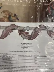 Jan Dresser Mural Stencil LARGE #472 Acanthus Frieze
