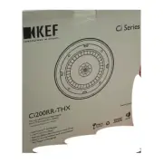 KEF Ci200QSb-THX 200mm THX Certified Ulta In-Wall Subwoofer (Pair)