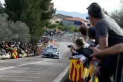 WRC Rally Spain 2012 Jari Matti Latvala Ford WRC Action Old Photo