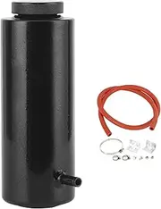 Car Radiator 3x7.5in Radiator Coolant Oil Catch Can Overflow Tank Bottle Aluminium Alloy Universal 800ml/27oz Car Accessories Radiator Fin Comb Kit