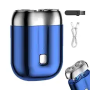 Mini Electric Shaver, Portable Dual-Head Electric Shaver for Men, Waterproof ...