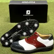 FootJoy DryJoys Premiere Wilcox Golf Shoes 54322 Size 9.5 Medium D New in Box`