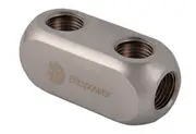 Bitspower Black Sparkle Multi-S Block (Inner G1/4"X6) [BP-BSMTSMB]