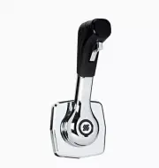 Ultraflex B310B-NT Single Lever Side Mount Black Grip without Trim Switch