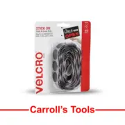 VELCRO Brand 22mm Stick Hook And Loop On Dots - 40 Pack - Black or White
