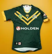 Australia Kangaroos Player Jersey Issue Ccc NSW Qld State Of Origin Broncos