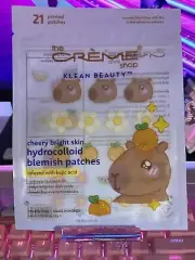 The Creme Shop x Capybara Cheery Bright Skin Acne Blemish Pimple Patches 21