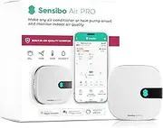 Sensibo Air PRO - Smart AC Controller with an Air Quality Sensor. Detecting Indoor Air Quality. Maintains Comfort and Saves Energy. Works with Amazon Echo, Google Home, & Apple HomeKit. Known as AirQ
