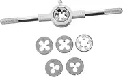 KITANDOVE Stainless Steel Tap and Die Set 1 Set Wrench for Cutting Threads Precision Threading Tool Kit Multi-purpose