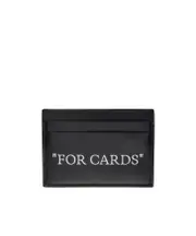 Off-White Card Holder For Cards One size Black