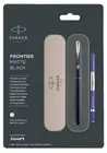 @ Parker Matte Black Stylish Roller Ball Pen With Refil