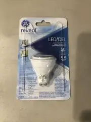 GE 5.5w LED MR16 GU10 3000K Dimmable Light Bulb - 50w equiv.
