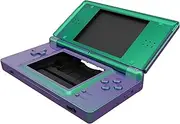 eXtremeRate Replacement Full Housing Shell for Nintendo DS Lite, Custom Handheld Console Case Cover with Buttons, Screen Lens for Nintendo DS Lite NDSL - Chameleon Green Purple