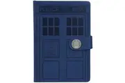 Doctor Who Tardis A5 Notebook (Blue) (One Size)