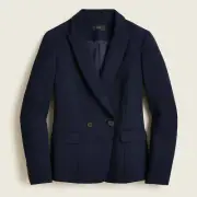 J Crew Lady Blazer In Four Season Stretch Navy Size 6 - NWT