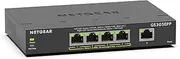 Netgear 120W Soho PoE Plus Gigabit Ethernet 5 Port Switch