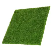 Grass Table Runner Fake Squares False White Hair Moss Outdoor Artificial Turf