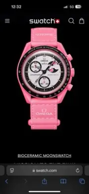 OMEGA X Swatch | Mission To The Pink Moonphase