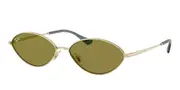 Ray-Ban RB3757 Kai 9213/2 Men's Sunglasses Gold Size 56