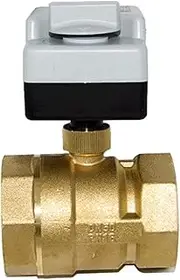 Brass Motorized Ball Valve Manual Automatic Integrated Electric Two-Way Three-Wire Two-Control 220VAC 1Pcs