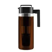 Patented Deluxe Cold Brew 2 qt Black Coffee Maker