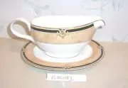 NEW Noritake KILLIAN Gravy Boat & Under Plate (liner) - 2 pcs SET - NEW IN BOX