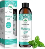Coconut Oil Pulling Mouthwash, Fresh Breath & Mouthwash, Coconut Oil & Mentha Haplocalyx for Happy & Healthy Teeth & Gums, Alcohol-Free - 237ml