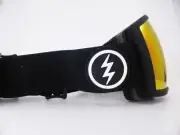 Electric Snow Goggles EGG Matte Black - Brose/Red Chrome - Over Glasses Frame