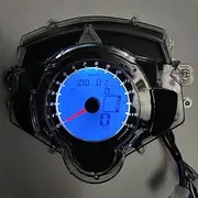 7 Color Digital LCD Universal Motorcycle Speedometer LC135 Electric Bike Motorcycle Trip Meter
