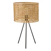 [Sleeping Giant] Luz Rattan Table Lamp