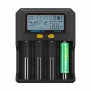 Astrolux® VC04S Type-C Input Quick Smart Battery Charger LCD Display Intellegent Flashlight Charger 4 Slots For Li-ion L