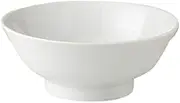 Set of 5 white Chinese hill 6.5 bowl [20.1 x 8.4cm 1250cc] [Chinese] [open for ramen shop Chinese dishes Asian cuisine restaurant business]