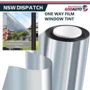 Glare Heat Reduction UV Blocker Window Film Privacy One Way Mirror Glass Tinting