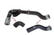 2 pcs FOR NISSAN NV400 BUS, BOX 2.3 dCi CHARGING AIR HOSE TURBO HOSE 1446000Q3K