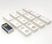 600Pcs Coin Holder 12 Assorted Sizes are Professional Coin Holders for Collet...