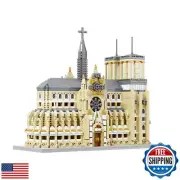 GOTIMON Micro Mini Notre Dame Cathedral Building Block Set, Famous Architectu