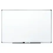 Quartet Melamine Dry-Erase Whiteboard, 24in x 36in, Aluminum Frame W(PKG of 2)