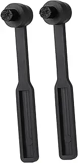 TEMPNAP 2 Pcs Vinyl Record Cleaning Brush Compact Stylus Brush with Bristles for Efficient Dust Removal Gentle Needles Versatile for Camera Lenses and Electronics